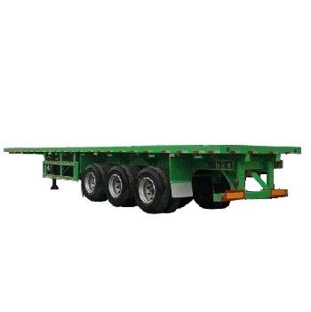 2 assi 3 assi 4 assi 20' 40' 45' Container flatbed semi-trailer for truck tire Specs. 12R22.5