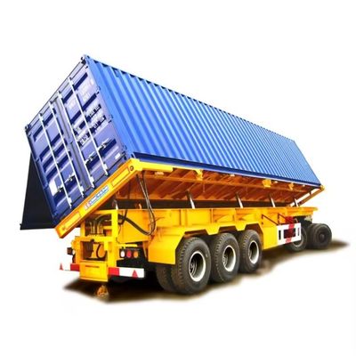 40tons Dump Semi-Retrailer Tipper Tipping Side Truck Trailer con 2&quot;/3.5&quot; King Pin