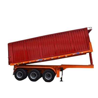 3 assi 40 50 tonnellate rimorchio posteriore semirimorchio rimorchio per il trasporto di pietre minerali