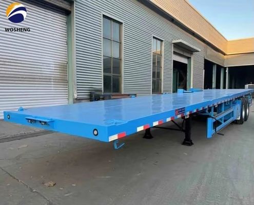40 FT 2 3 assi Semiconduttore con sospensione meccanica e pneumatici 12R22.5