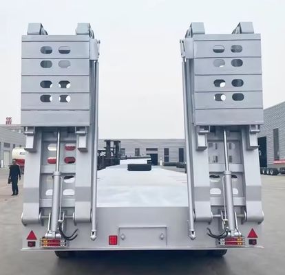 13000x2500x1100 4 assi Lowboy semirimorchio personalizzabile per il trasporto di attrezzature pesanti