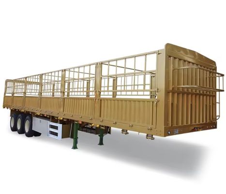 Wosheng 3 asse ingrosso laterale muro scatola recinzione di carico semirimotore rimorchio con 13/16 tonnellate asse