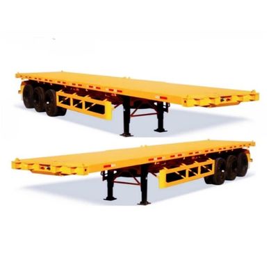 Contenitore a piatta tela Semi-remorco 40FT 45FT 48FT Rim 9.00-22.5 opzionale 12400*2610*1550mm