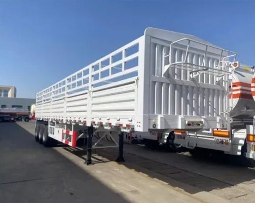 Sospensione AIR/Sospensione meccanica su misura 3/4 asse 50-100Ton High Fence Trailer