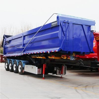 Funzione Trasporto merci Semirimorchio tipo U End Tipper Hydraulic Rear Dump Trailer