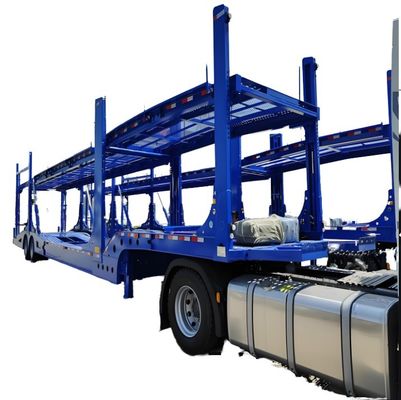Carico utile massimo 30000 kg 2/3 asse carrello trasportatore semirottaggio rimorchio per il trasporto di veicoli