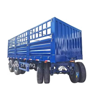 Camion con rimorchio completo da 20-80 tonnellate con materiale in acciaio e dimensioni personalizzabili 7600X2450X2500mm