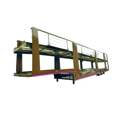 WS Shandong 8 Car Carrier Trailer Customized Cargo Trailer con carrello di atterraggio opzionale