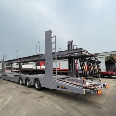 13/16 tonnellate Fuwa/BPW Assi Trasportatore semi-remolchio per il trasporto di auto e container