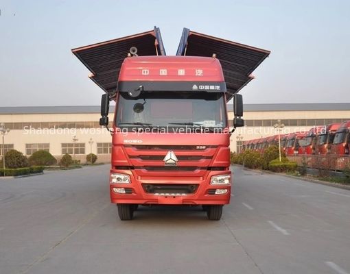 Wosheng 30/40tons Logistica Spessore alare furgone semirimorchio Sistema di frenatura a doppia linea WABCO