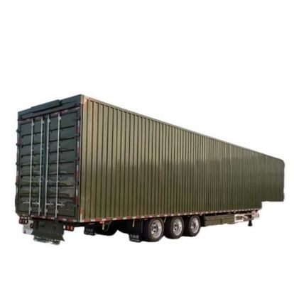 Rimorchio massimo del camion del carico utile di Wosheng 3 Axle Logistics Wingspan Van Semi Trailer 30-40tons