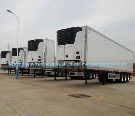 Refrigeratore, congelatore, semirimotori e rimorchi con assi 13T/16T di Wosheng