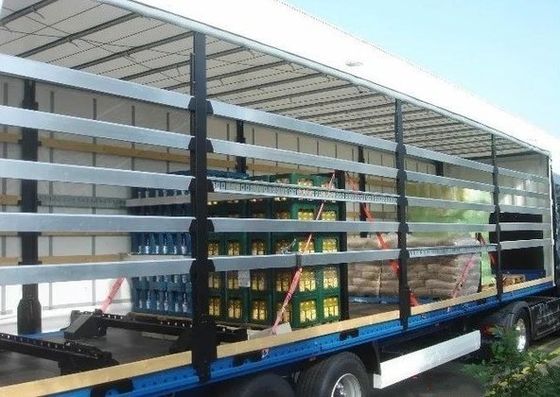 Wosheng 3 assi 40ft 45ft PVC impermeabile tenda lato semirimorchio per espresso e logistica