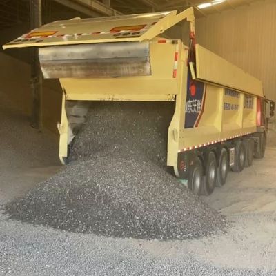 60000 kg Max Payload Crawler/Live Floor Dump Truck con trasporto e caratteristiche a due vie