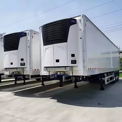 Q345B T700 Materiale carico pesante 45ft semi-remolante frigorifero con unità di potenza Reefer
