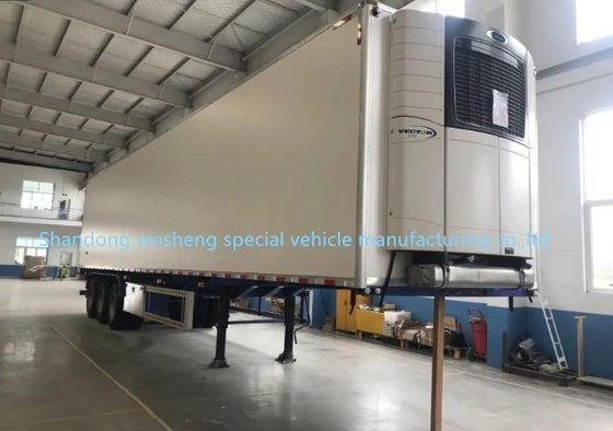 Q345B T700 Materiale carico pesante 45ft semi-remolante frigorifero con unità di potenza Reefer