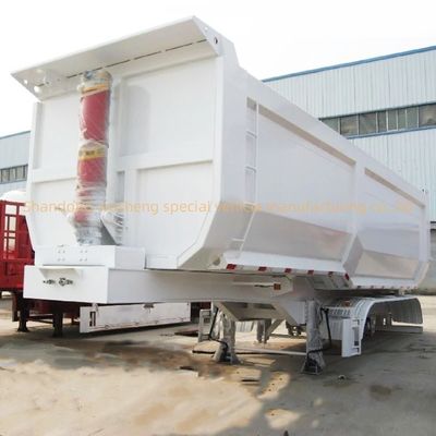11000x2500x3700mm Personalizzabile Wosheng Semi Trailers Tipper Semi Truck Tipping Trailers