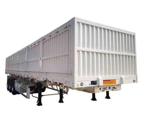 40-80 tonnellate Dropside Sidewall Cargo Truck Semi Truck Trailers con e design personalizzato