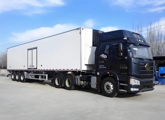 Performance Steel 40ft 45ft 53ft Freezer Semi-Retrailer Frigorifero Camion Semi-Retrailer