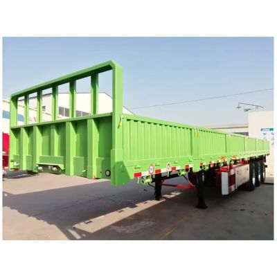 Semirimorchio 3 assi 40 tonnellate 60 tonnellate di caduta parete laterale parete laterale rimorchio camion di trasporto merci