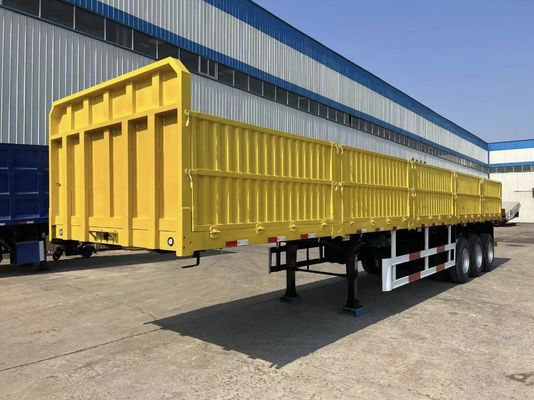 Semirimorchio 3 assi 40 tonnellate 60 tonnellate di caduta parete laterale parete laterale rimorchio camion di trasporto merci