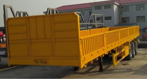 Semirimorchio 3 assi 40 tonnellate 60 tonnellate di caduta parete laterale parete laterale rimorchio camion di trasporto merci