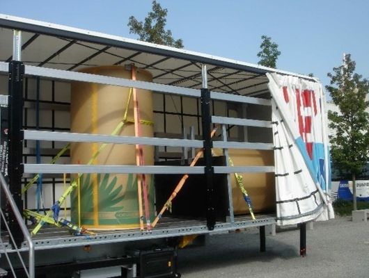 Personalizzabile 3 assi 40ft 45ft tenda lato telone semirimorchio per da Wosheng