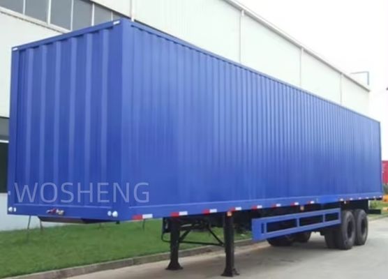 40 45 53 Ft Van Box Sliding PVC Tarpaulin Side Curtain Semi trailer 40 tonnellate