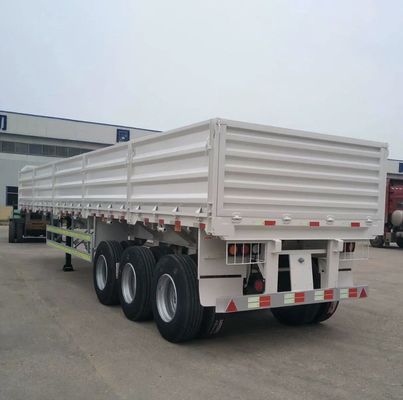 Semi-rimorchio in acciaio da 3 assi da 13 m con sospensione meccanica