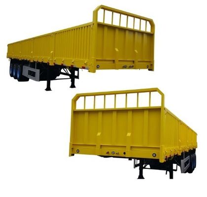 3 assi Trasporto di merci sfuse e contenitori Semirimorchio laterale in acciaio per semi-camion
