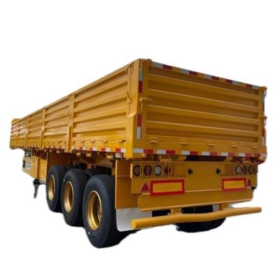 Semi-remolchio a parete laterale in acciaio da 40-100 tonnellate con e a prezzi accessibili