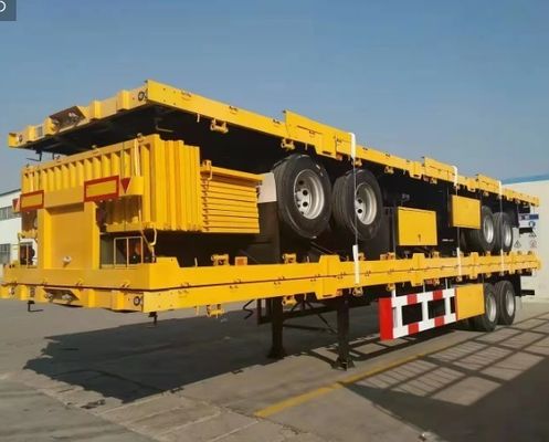 Semi-remolchio a parete laterale in acciaio da 40-100 tonnellate con e a prezzi accessibili