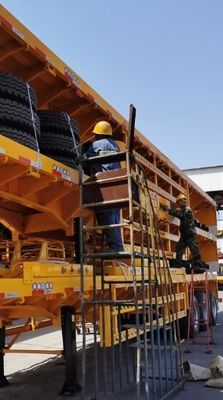 Semi-remolchio a parete laterale in acciaio da 40-100 tonnellate con e a prezzi accessibili