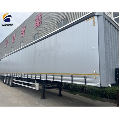 Q345B T700 10 tonnellate 13 tonnellate 16 tonnellate 3 assi Camion a cortina laterale Semirimorchio per il trasporto