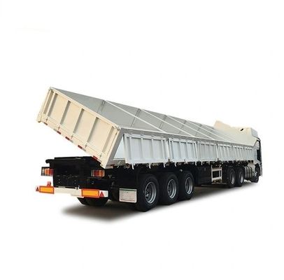 Wosheng Side Dump Semi-Trailer con spessore di 90 w mm*13/16 mm