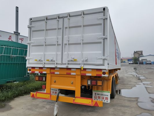 Wosheng Side Dump Semi-Trailer con spessore di 90 w mm*13/16 mm