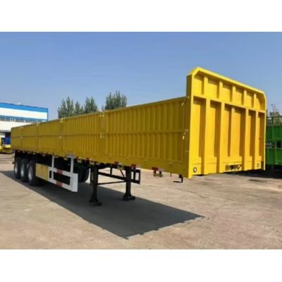 Acciaio 3 asse 40ft 12,4m Fence Cargo Semi-remolchio di parete laterale rimorchio camion per carico sfuso