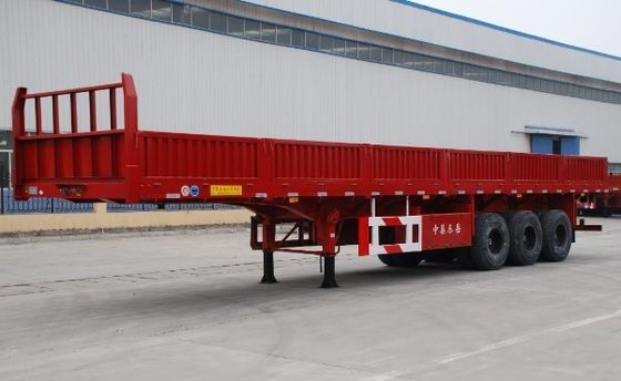 Colore personalizzato 3 asse Semi muro laterale Semi rimorchio con sospensione meccanica