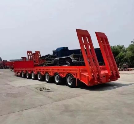 3 assi Gooseneck Lowboy Low Loader camion rimorchio per escavatore ti abbiamo coperto