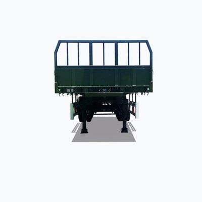 3/4 asse semirimorchio a parete laterale pallet boxboard rimorchio a letto piatto con pneumatici 12.00R22.5