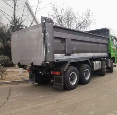 Semi-remorco per il trasporto di grano di pietra di sabbia e rifiuti posteriore per ShanDong WS 3 assi 20-100Tons