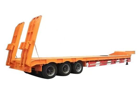 Carico massimo 30000 kg Semi-remolchi low-bed lowboy low-bed per camion e altre apparecchiature