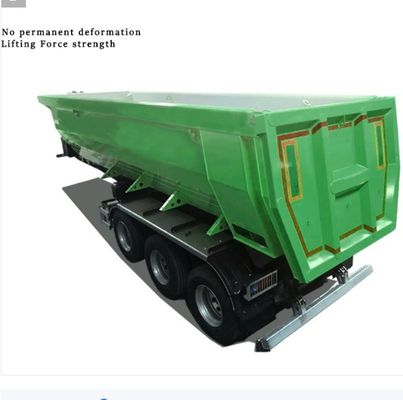 Adattabile 3/4 assi di acciaio posteriore Semi rimorchio rimorchio di rimorchio di rimorchio per l'asse del camion 3/4 pcs