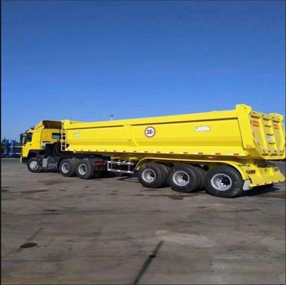Adattabile 3/4 assi di acciaio posteriore Semi rimorchio rimorchio di rimorchio di rimorchio per l'asse del camion 3/4 pcs