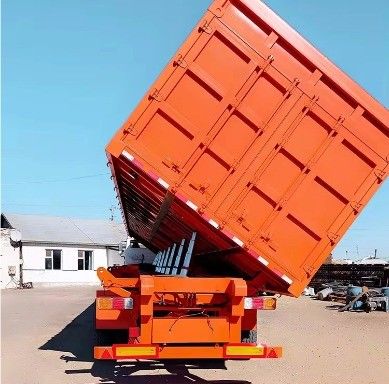 Semi-rilegato laterale per il trasporto di sabbia di pietra e acciaio