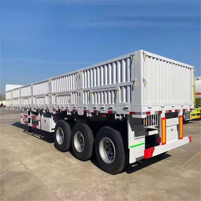 Semi-remolchio con parete laterale elevata e carico utile di 50 T