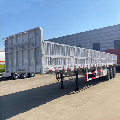 Semi-remolchio con parete laterale elevata e carico utile di 50 T