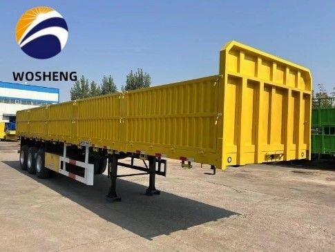 30 tonnellate e 60 tonnellate di capacità di carico Semirimorchio laterale per il trasporto di merci