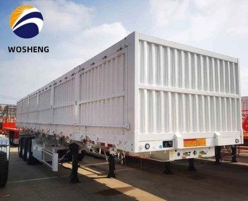30 tonnellate e 60 tonnellate di capacità di carico Semirimorchio laterale per il trasporto di merci