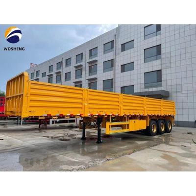 3 assi 40 tonnellate Tipo di recinzione Cargo Piatto Camion Camion rimorchio Semi-remorco a parete laterale
